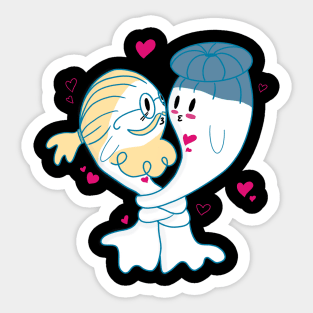 Little Ghost Entwined Sticker